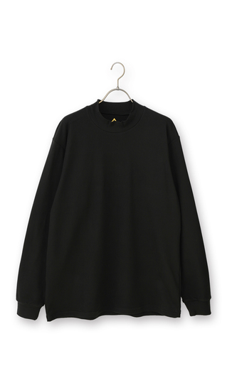 ほかリッチもちもち起毛ハイネックTシャツ