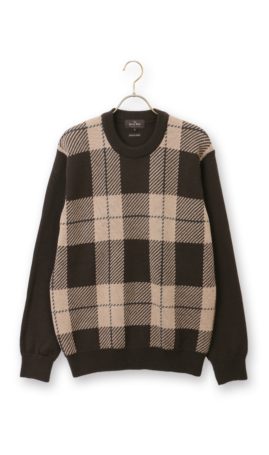 needlesクルーネックセーター　 ブラック 長袖 ドットジャカード クルーネックセーター | Brooks Brothers