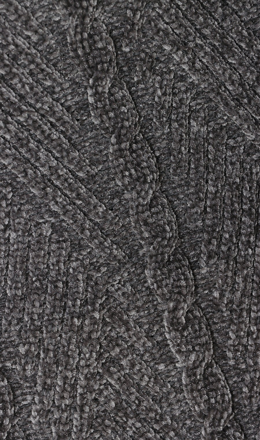 モールハーフジップセーター グレー M