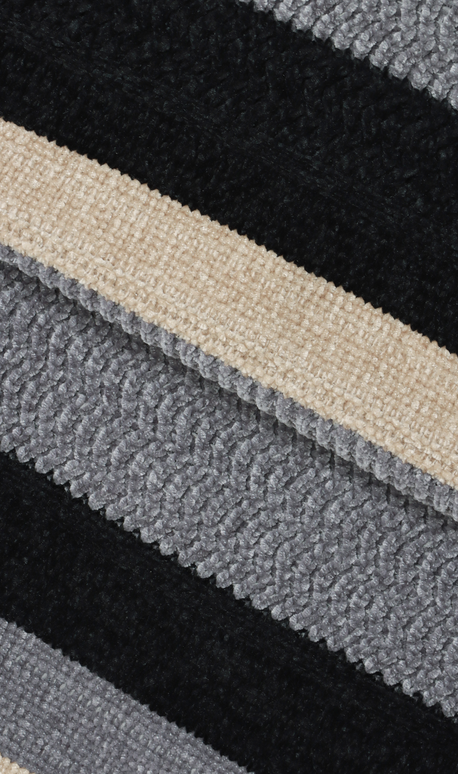 モールハーフジップセーター ブラック M