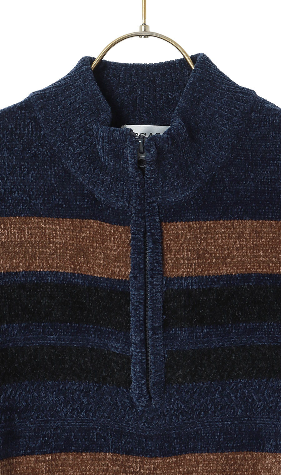 モールハーフジップセーター (654112-23) | REGAL(黒) | 紳士服