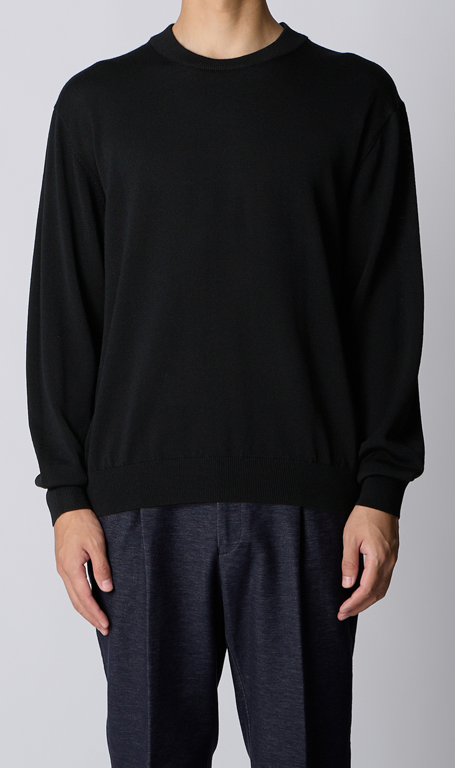 25AW ヒルトン トガニットシルクオペラネックニット ホワイト M シルクオペラネックニット【TOGA MODEL】【TOGA KNIT