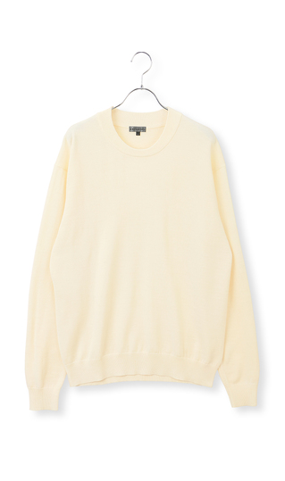 25AW ヒルトン トガニット ウォッシャブルシルクオペラネックニットグレー M 25AW ヒルトン トガニット ウォッシャブルシルクオペラネック