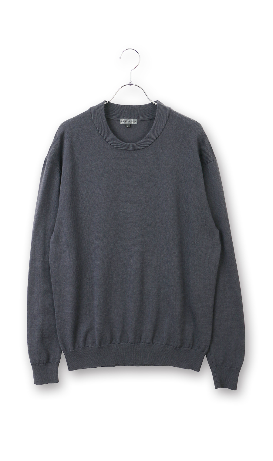 HILTON トガニット 25AW Lサイズ グレー オペラネック オペラネックニット【TOGA MODEL】【TOGA KNIT】【2025年モデル