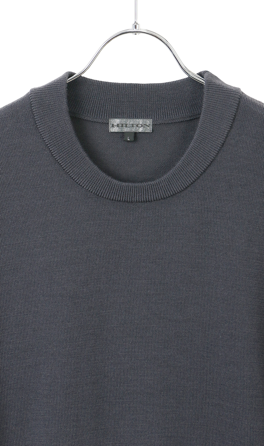 HILTON トガニット 25AW Lサイズ グレー オペラネック オペラネックニット【TOGA MODEL】【TOGA KNIT】【2025年モデル