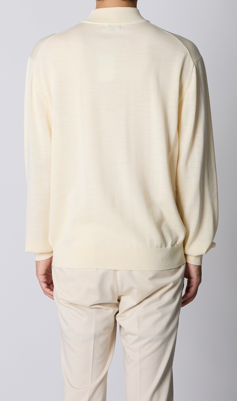 モックネックニット【TOGA MODEL】【TOGA KNIT】【2025年モデル】 ホワイト S