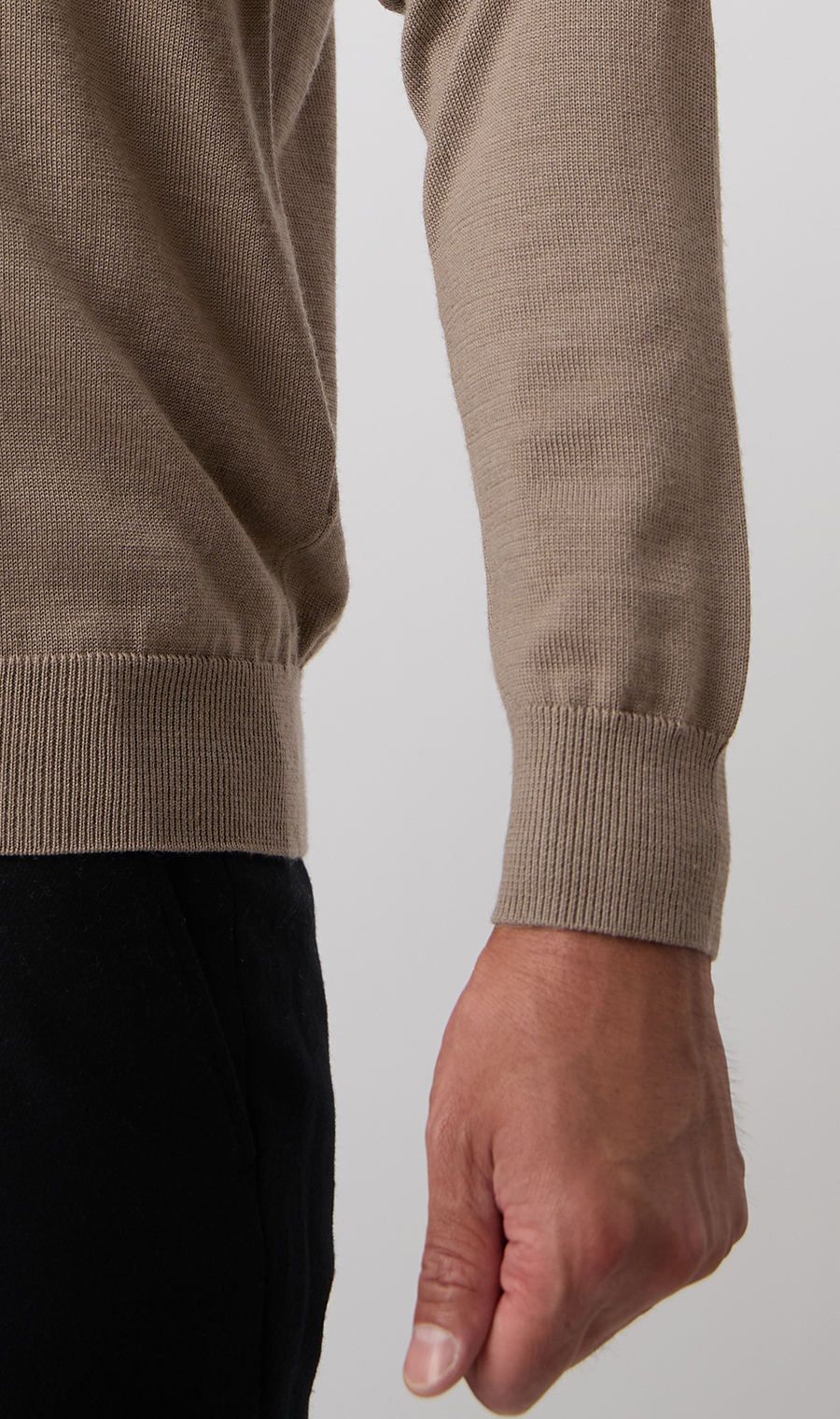 10/30販売開始|オペラネックセーター【TOGA KNIT】【2026年モデル】【FINAL EDITION】 ベージュ S