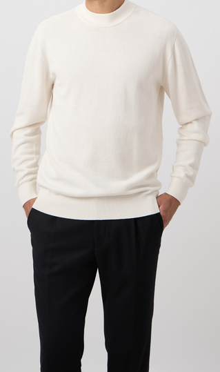 10/30販売開始|コットンカシミヤホールガーメントモックネック【TOGA KNIT】【2026年モデル】【FINAL EDITION】