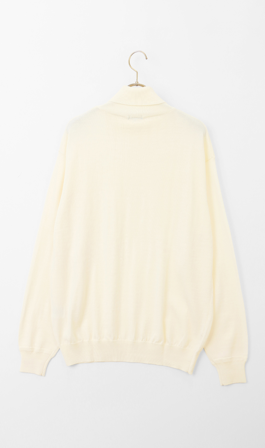 タートルネックセーター【毛玉CLEAR】【＃すごセーター】 オフ S