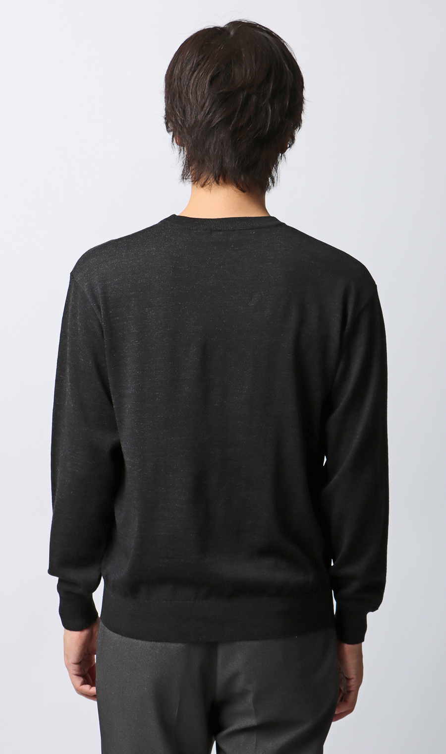 圓領毛衣 【毛球CLEAR】 【#超棒毛衣】 炭灰色S