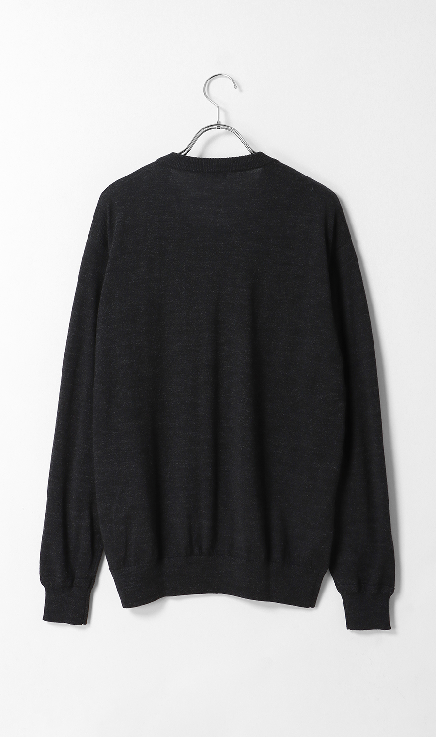 圓領毛衣 【毛球CLEAR】 【#超棒毛衣】 炭灰色S