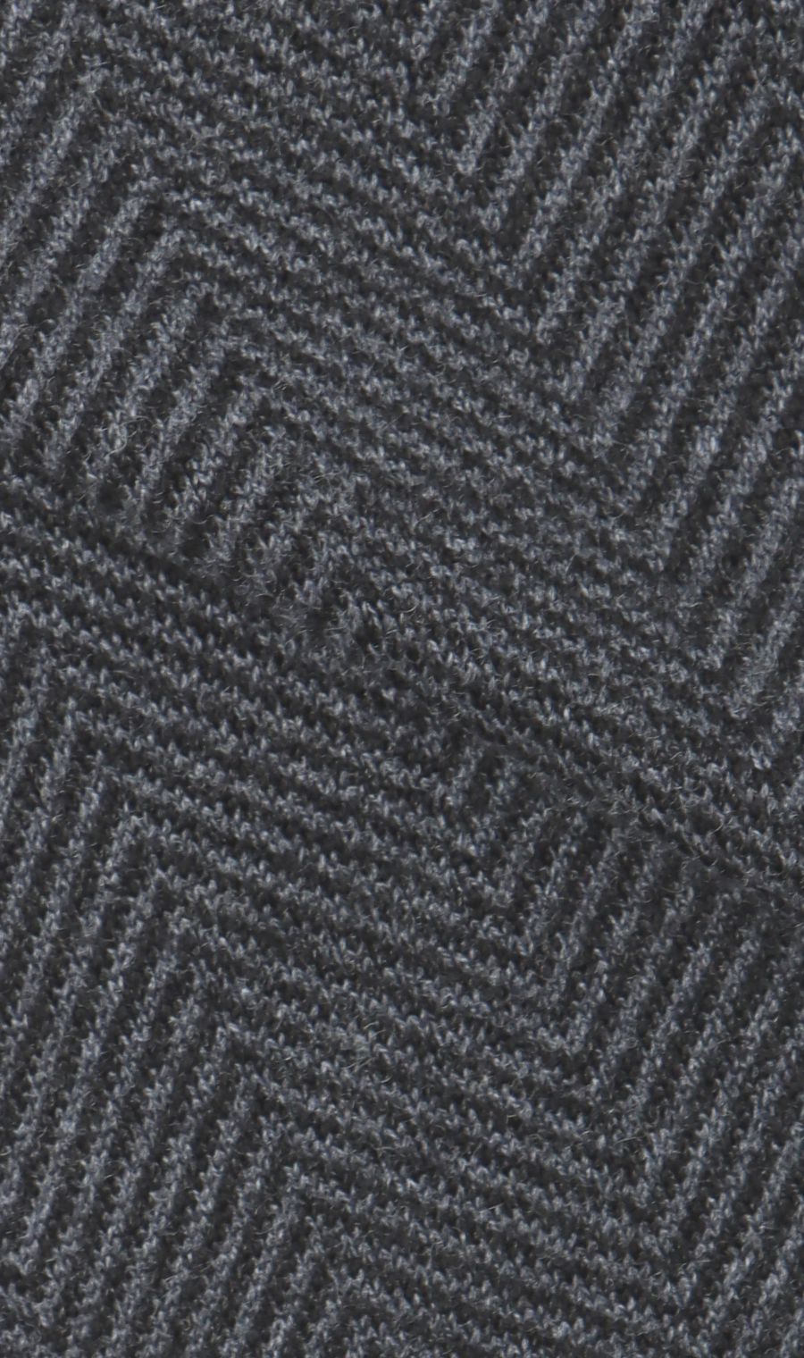 へリンボーンクルーネックセーター【毛玉CLEAR】【#すごセーター】 チャコール S