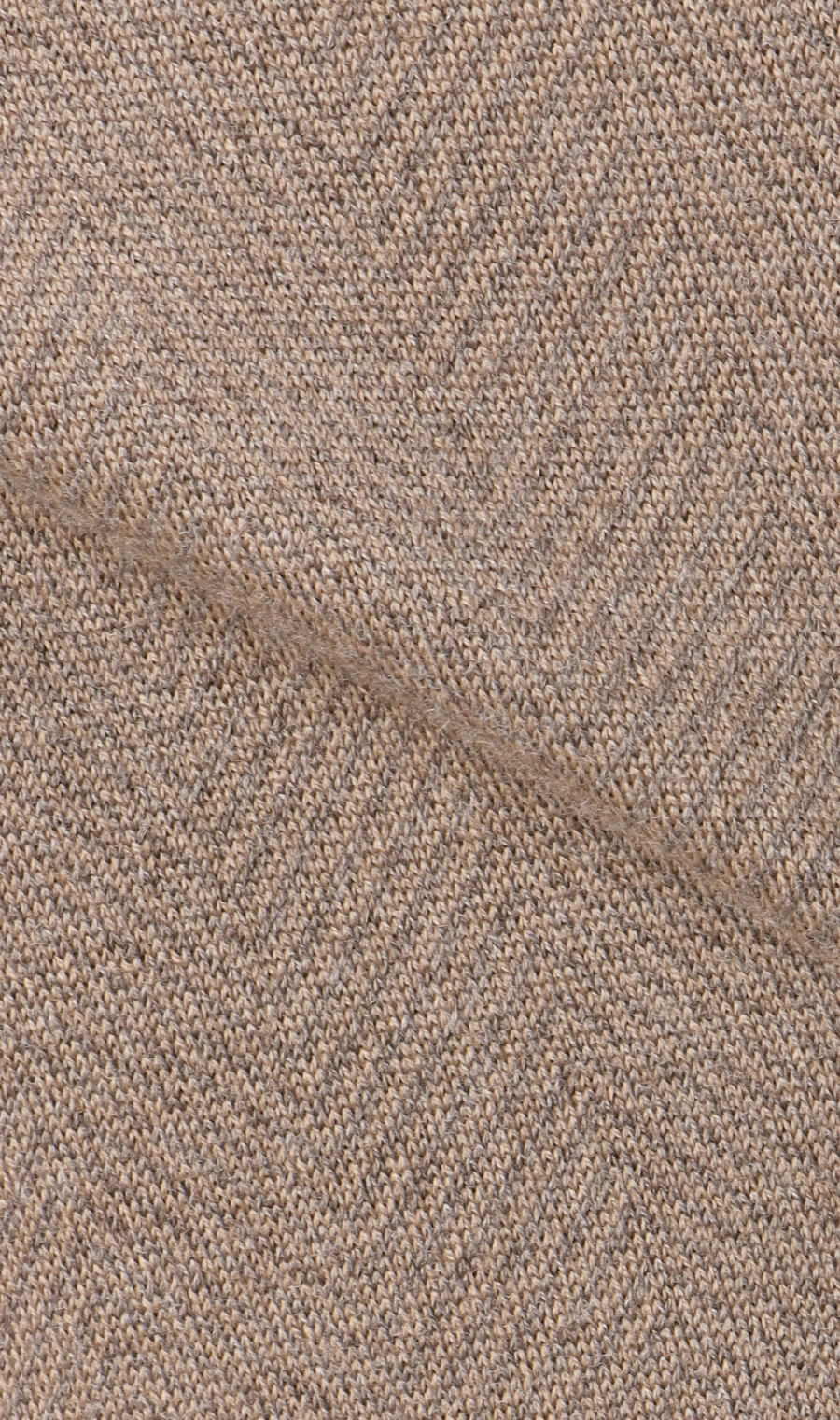 へリンボーンクルーネックセーター【毛玉CLEAR】【＃すごセーター】 ベージュ S