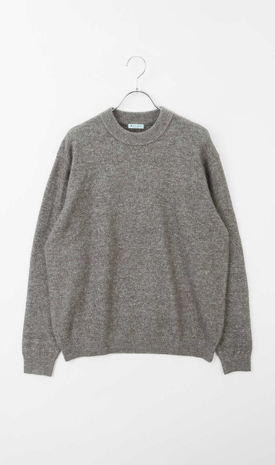 モックネックセーター【ブークレヤーン】 グレー S