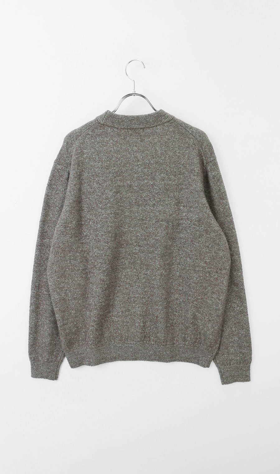 モックネックセーター【ブークレヤーン】 グレー S