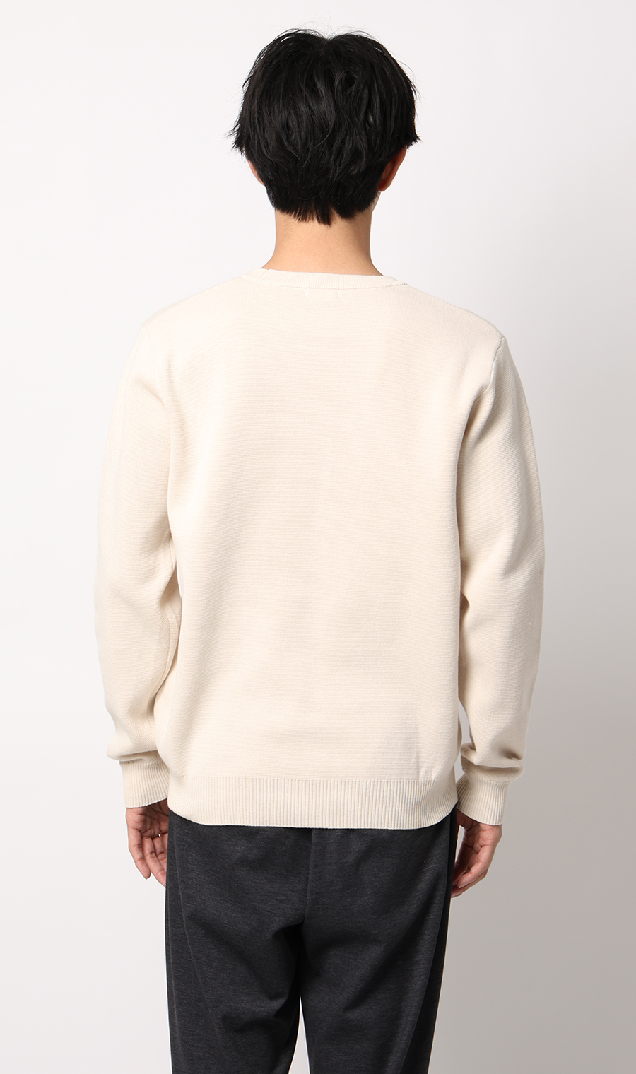 クルーネックニット【CONTROLα】 オフ M