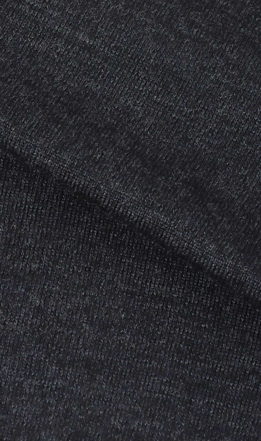 モックネックセーター【ウール100%】 グレー S