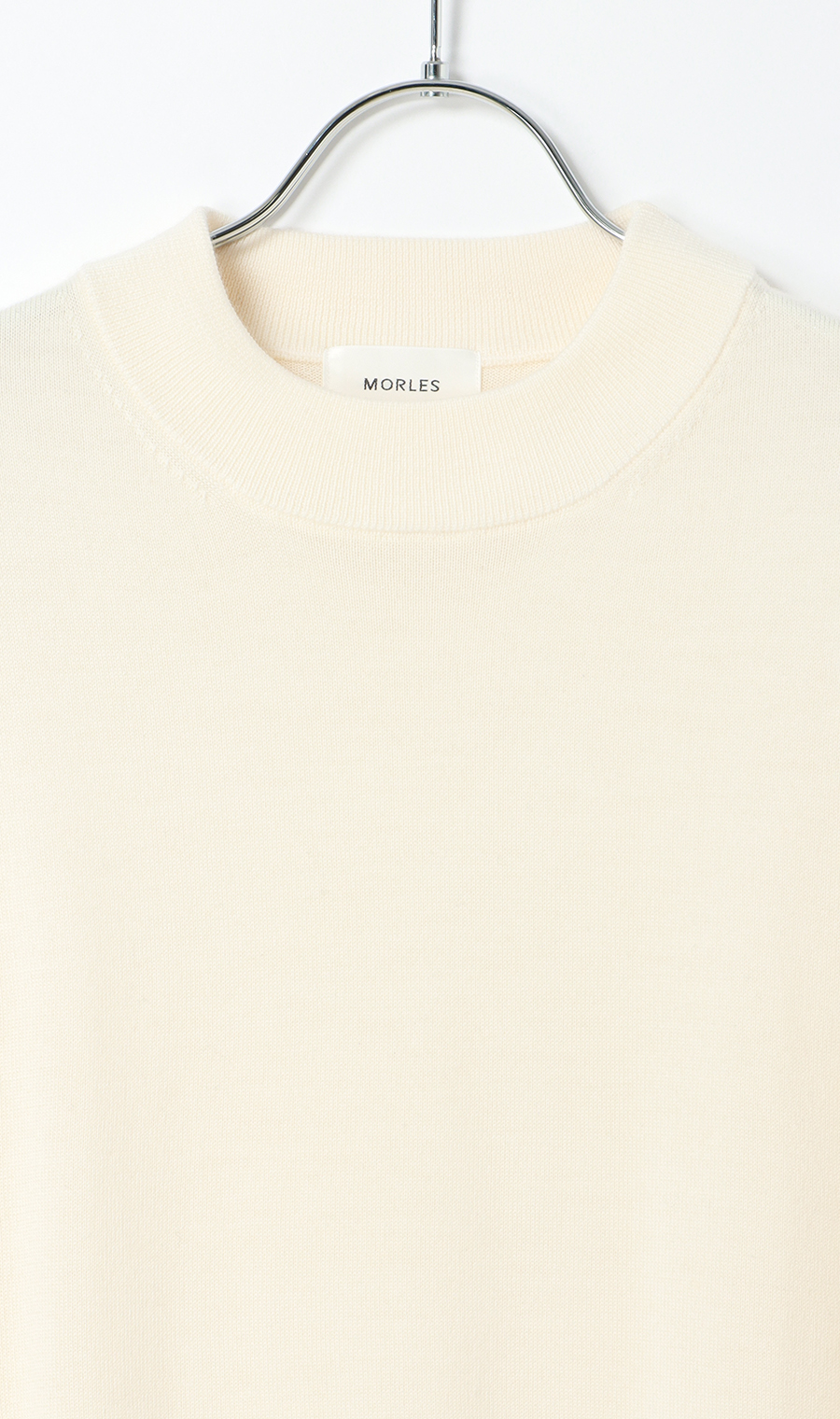 モックネックセーター【ウール100%】 (MOKN5101-12) | MORLES