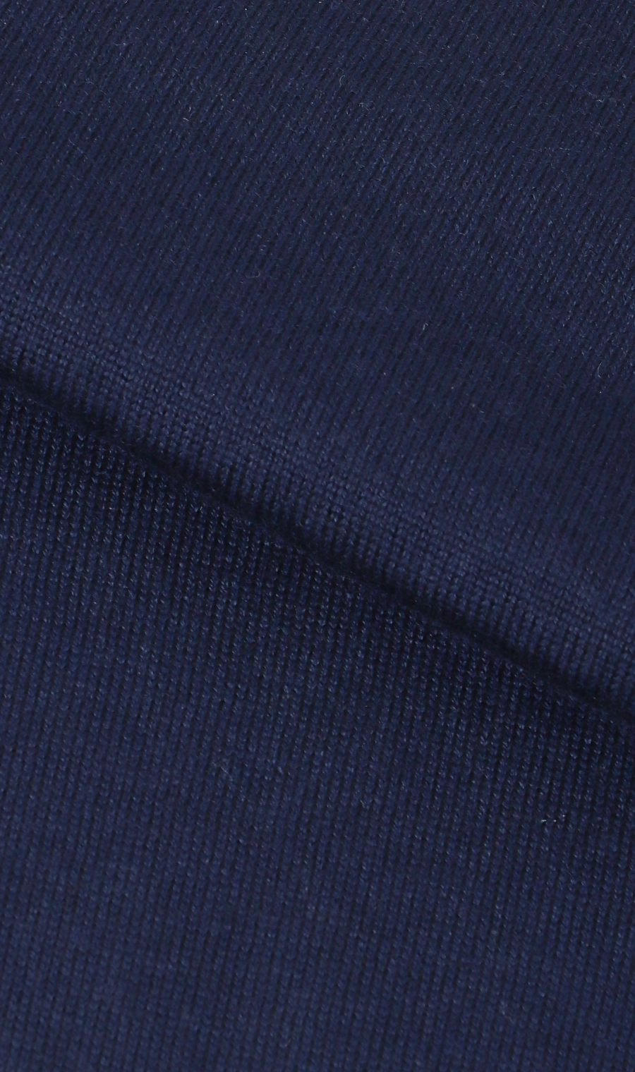 モックネックセーター【ウール100%】 ネイビー S