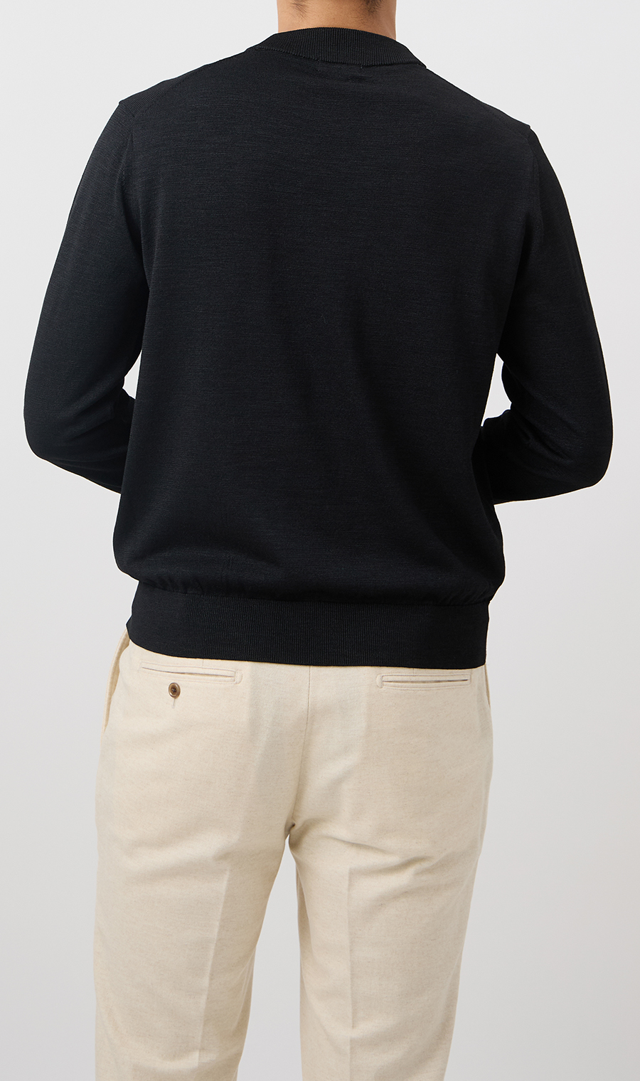 10/30販売開始|ウォッシャブルシルクオペラネックニット【TOGA KNIT】【2026年モデル】【FINAL EDITION】 ブラック S