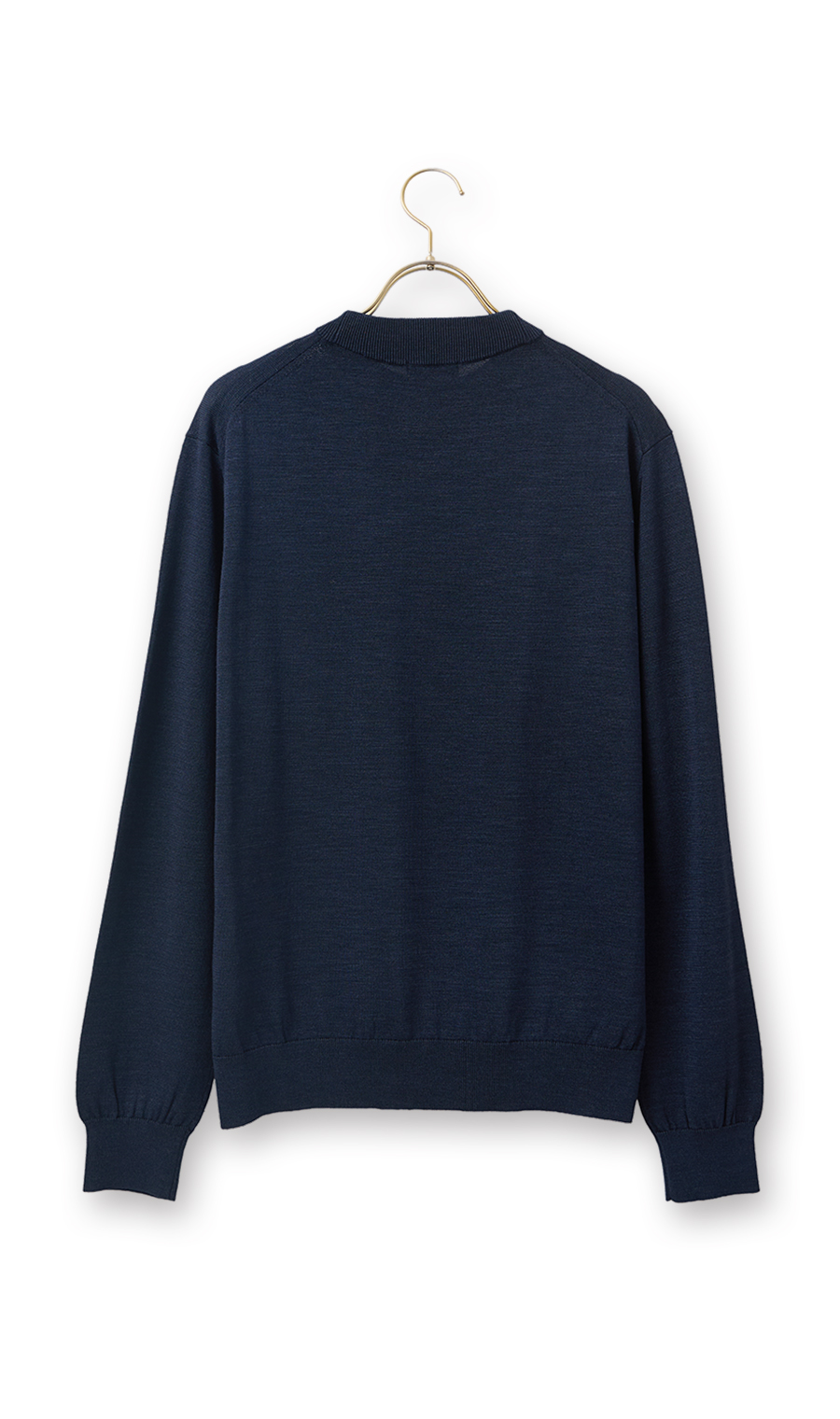 10/30販売開始|ウォッシャブルシルクオペラネックニット【TOGA KNIT】【2026年モデル】【FINAL EDITION】 ネイビー S