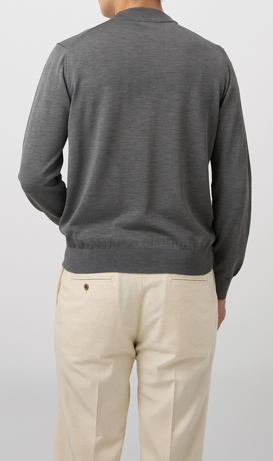 10/30販売開始|ウォッシャブルシルクオペラネックニット【TOGA KNIT】【2026年モデル】【FINAL EDITION】 グレー S