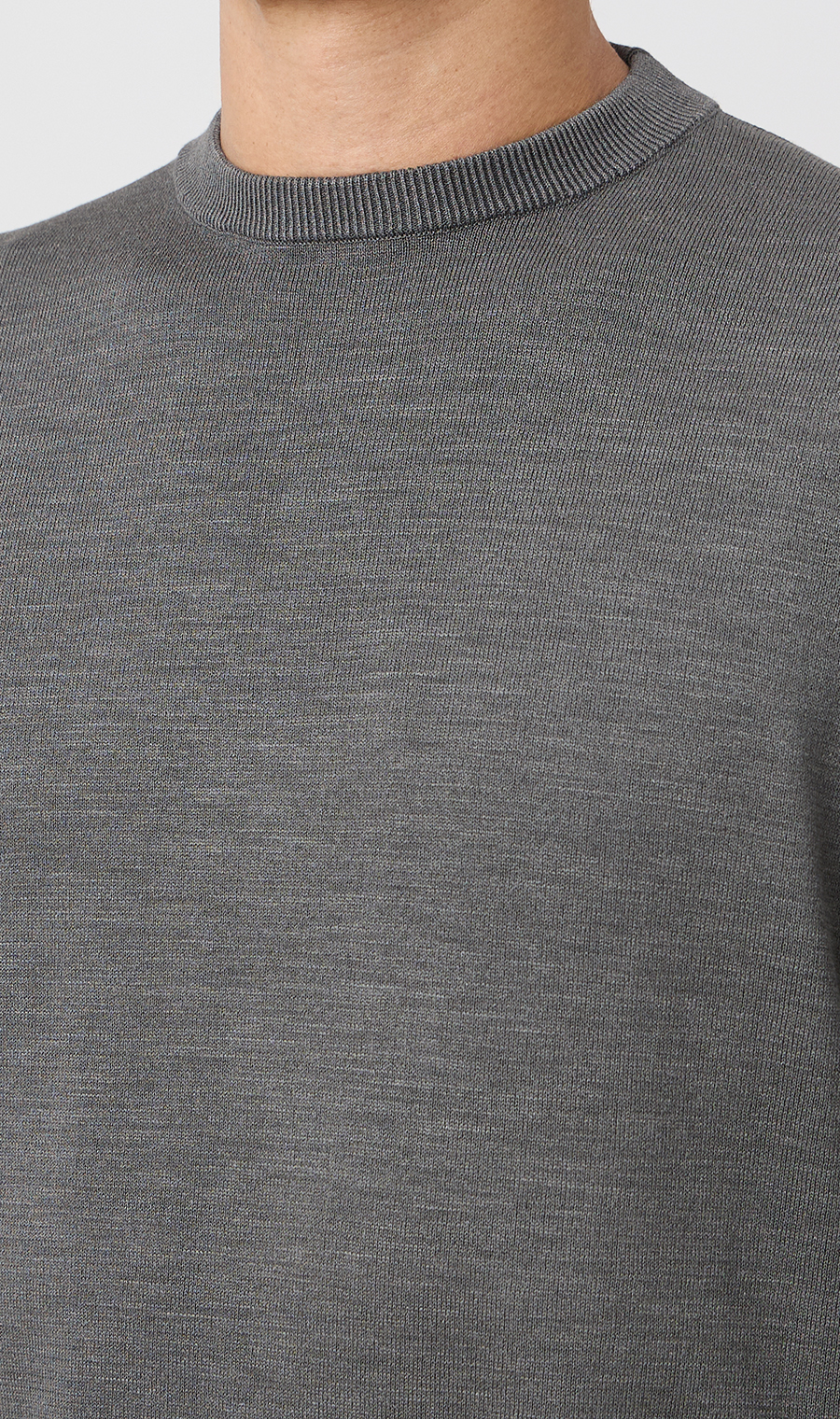 10/30販売開始|ウォッシャブルシルクオペラネックニット【TOGA KNIT】【2026年モデル】【FINAL EDITION】 グレー S