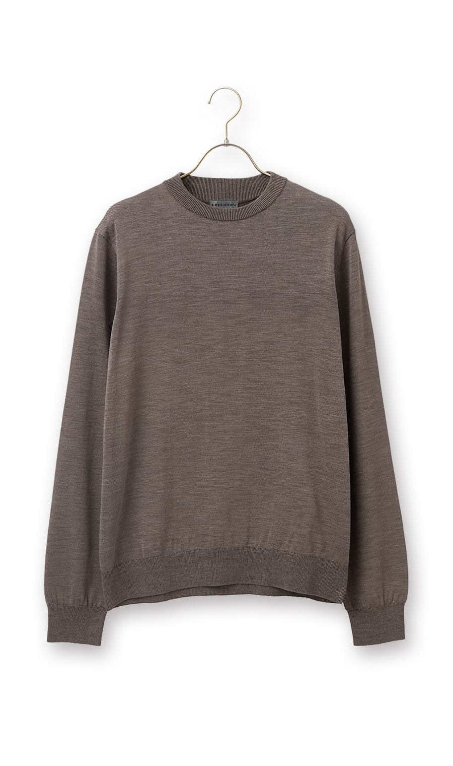 10/30販売開始|ウォッシャブルシルクオペラネックニット【TOGA KNIT】【2026年モデル】【FINAL EDITION】 ブラウン S