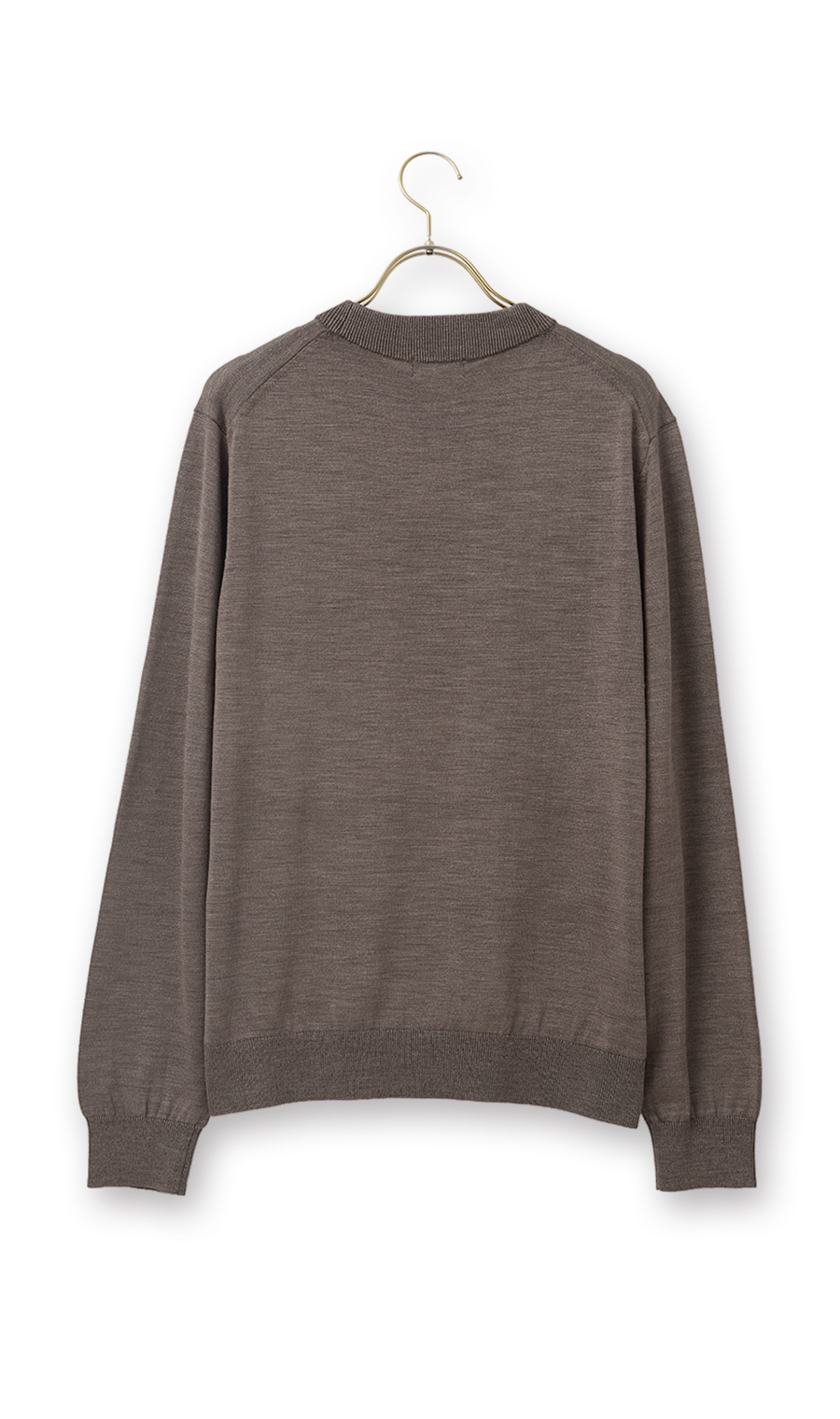 10/30販売開始|ウォッシャブルシルクオペラネックニット【TOGA KNIT】【2026年モデル】【FINAL EDITION】 ブラウン S