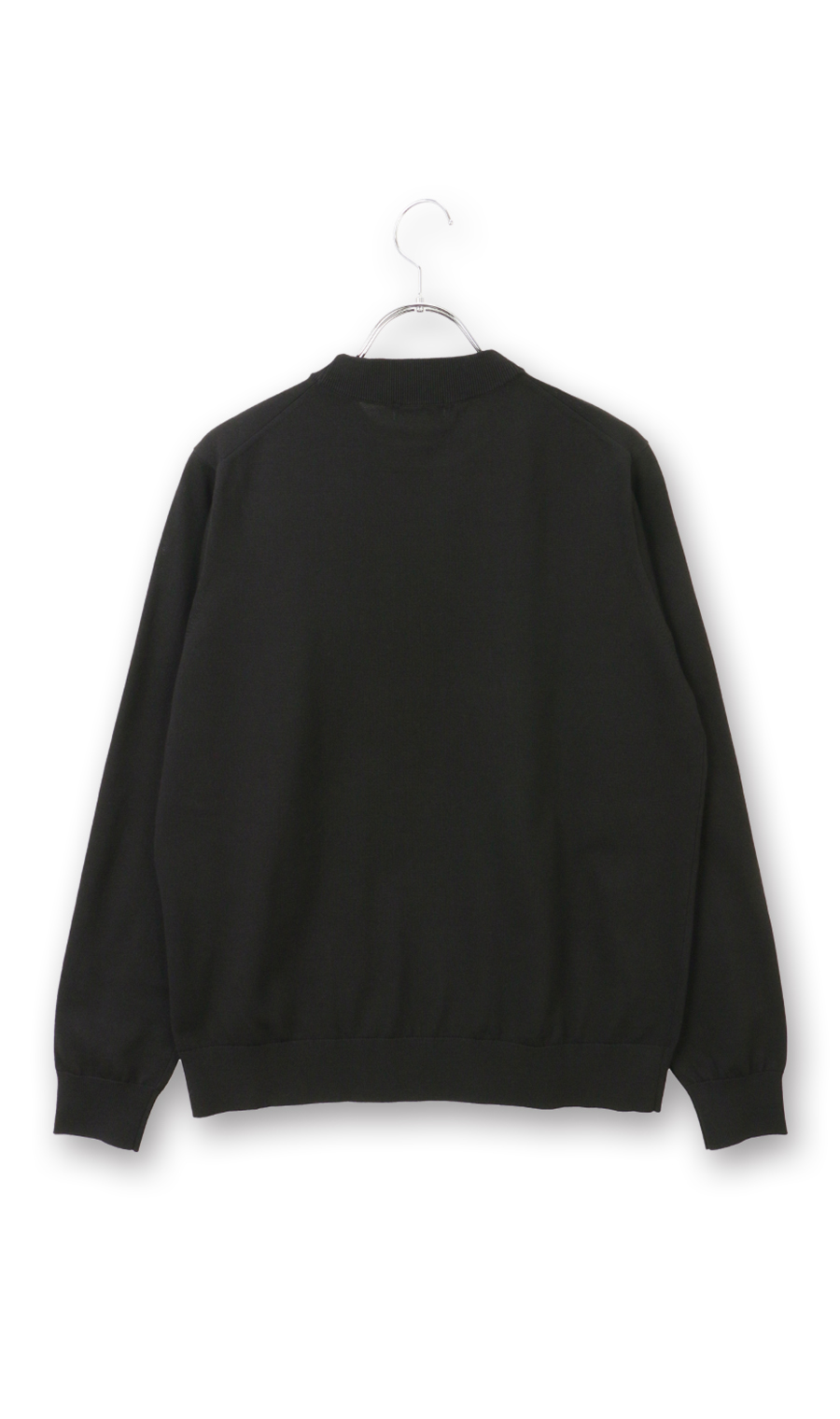 シルクオペラネックニット【TOGA MODEL】【TOGA KNIT】【ウォッシャブルシルク】【2025年モデル】 ブラック S