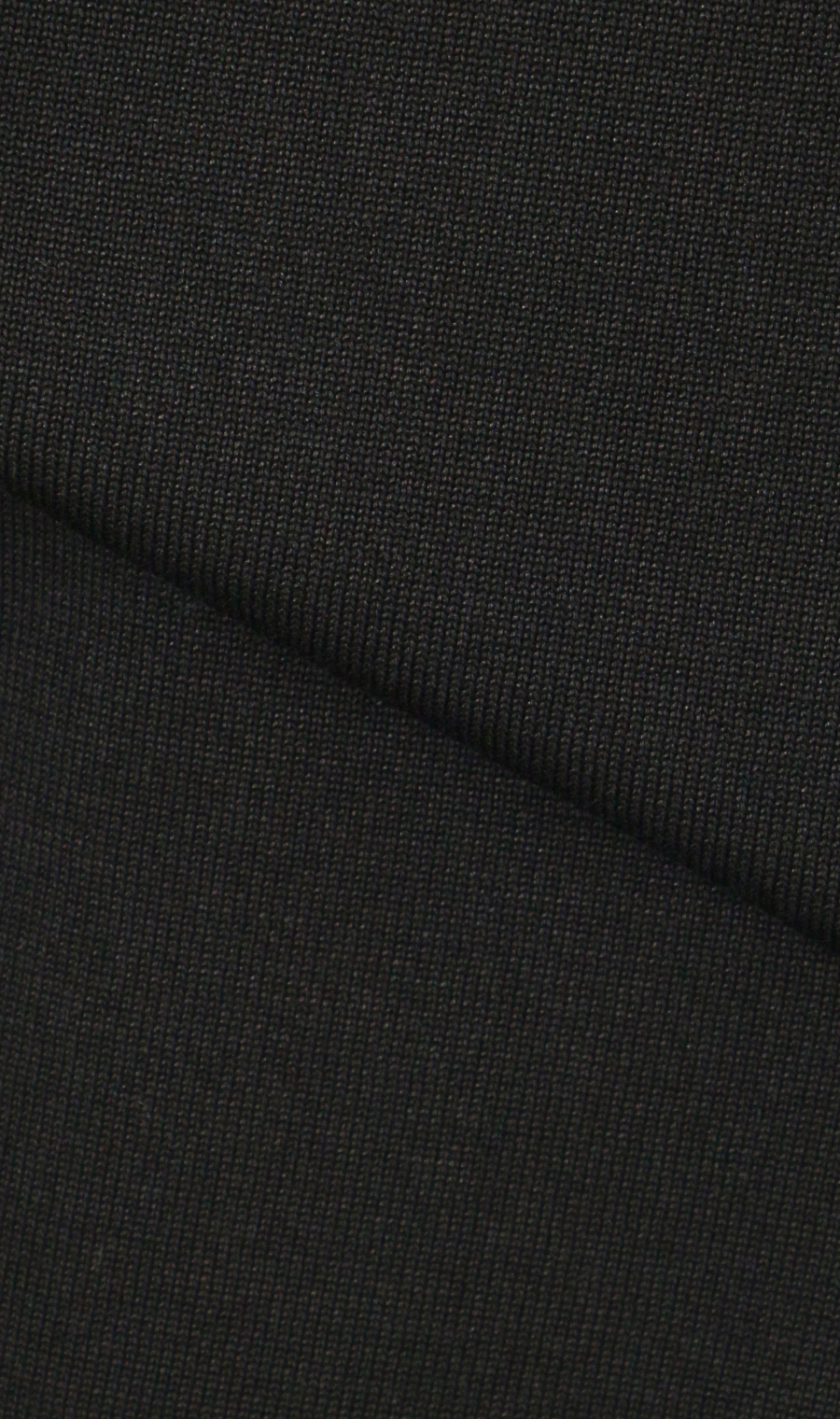 ヒルトン　戸賀ニット　ウォッシャブルシルク オペラネック ニット　ブラック シルクオペラネックニット【TOGA MODEL】【TOGA KNIT