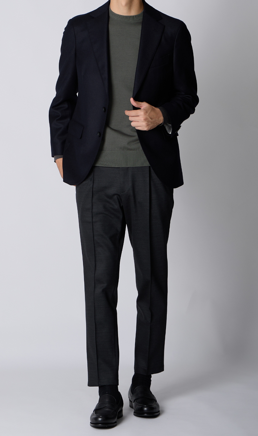 シルクオペラネックニット【TOGA MODEL】【TOGA KNIT