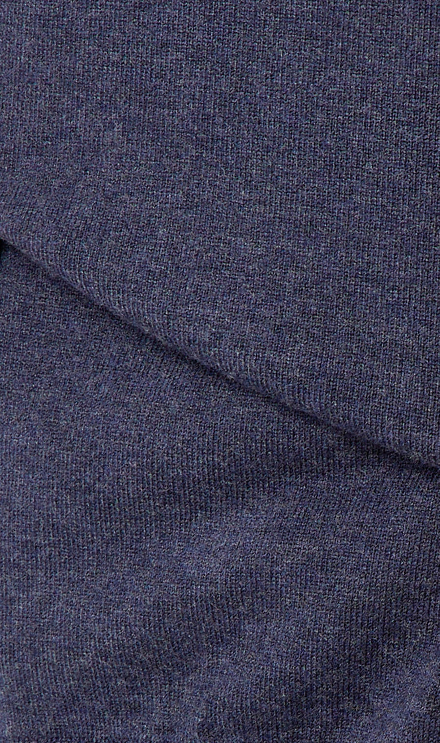 クルーネックニット【ゼロプレッシャー】 ネイビー S