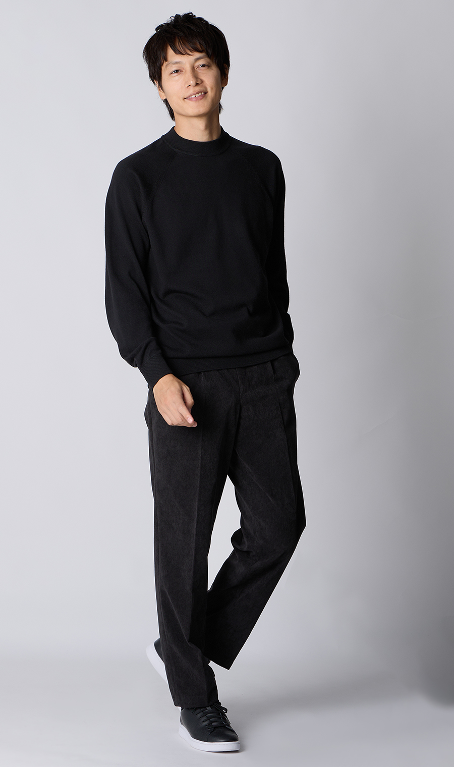 美品♡NOEL REUSSIR モックネック　定価24,200円 モックネックニット【ゼロプレッシャー】 (ZEKN5102-01) | ZERO