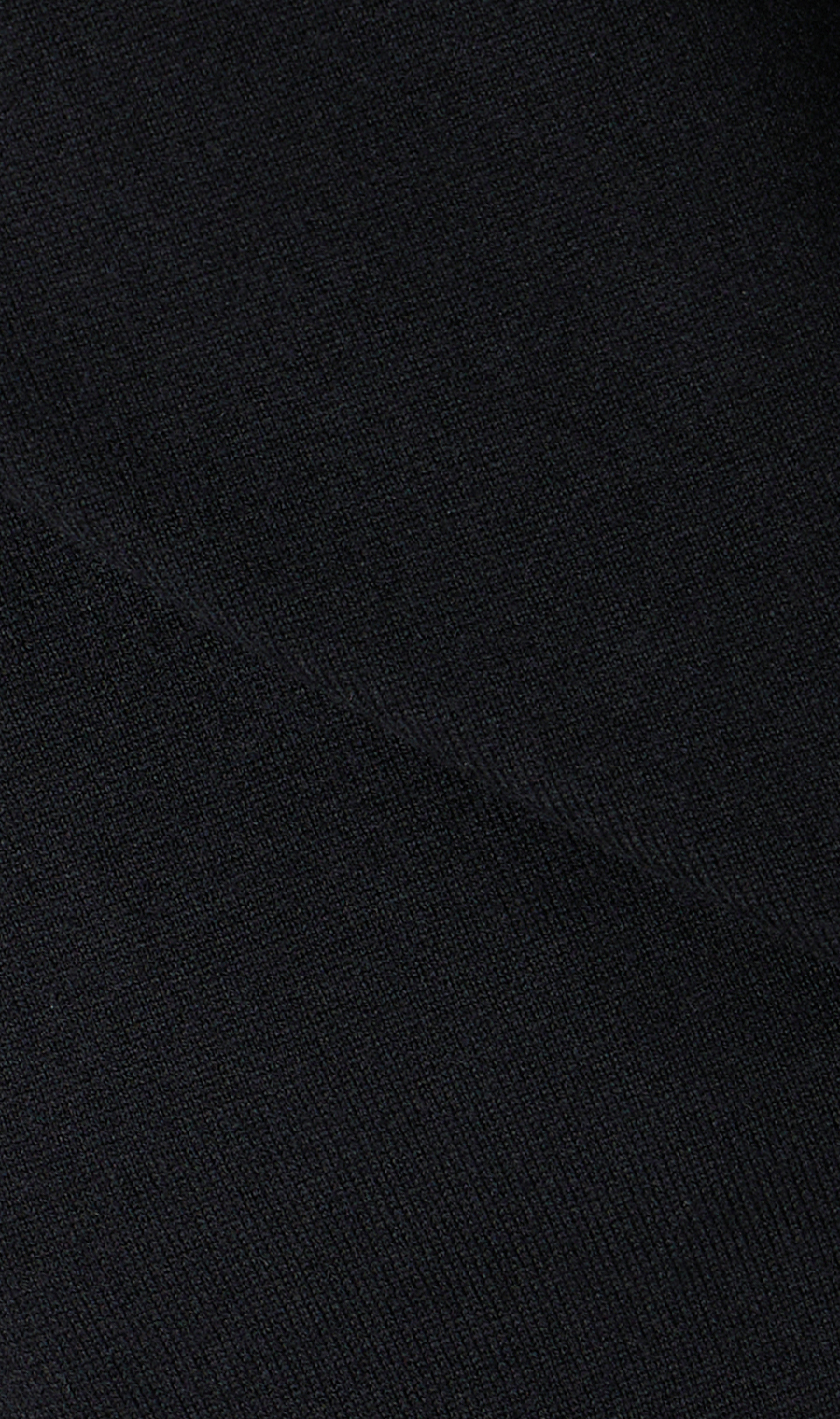 モックネックニット【ゼロプレッシャー】 ブラック S