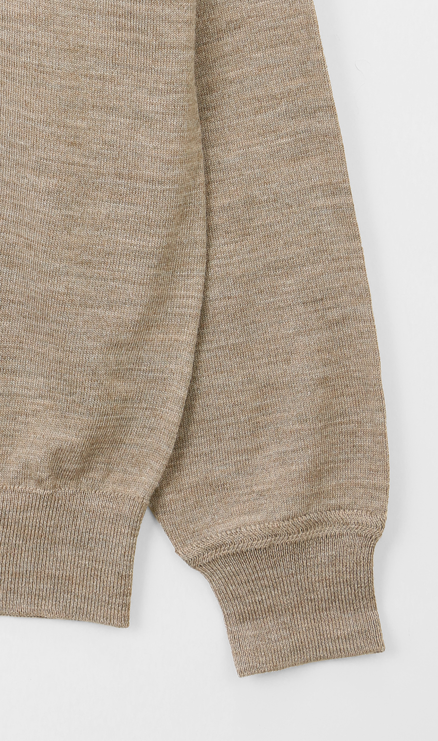 Vネックセーター【毛玉CLEAR】【＃すごセーター】 ベージュ S