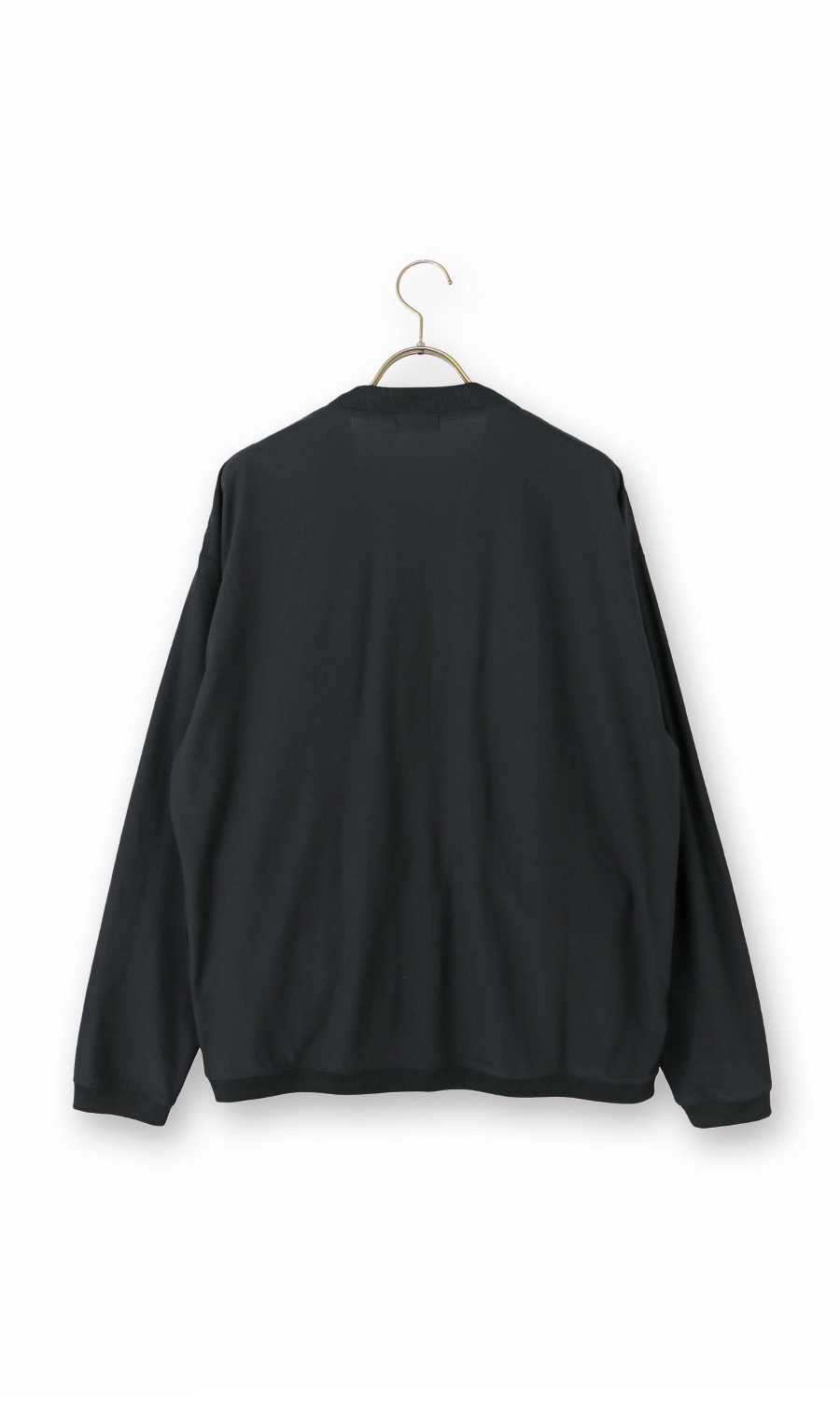 ドットメッシュカーディガン ネイビー S