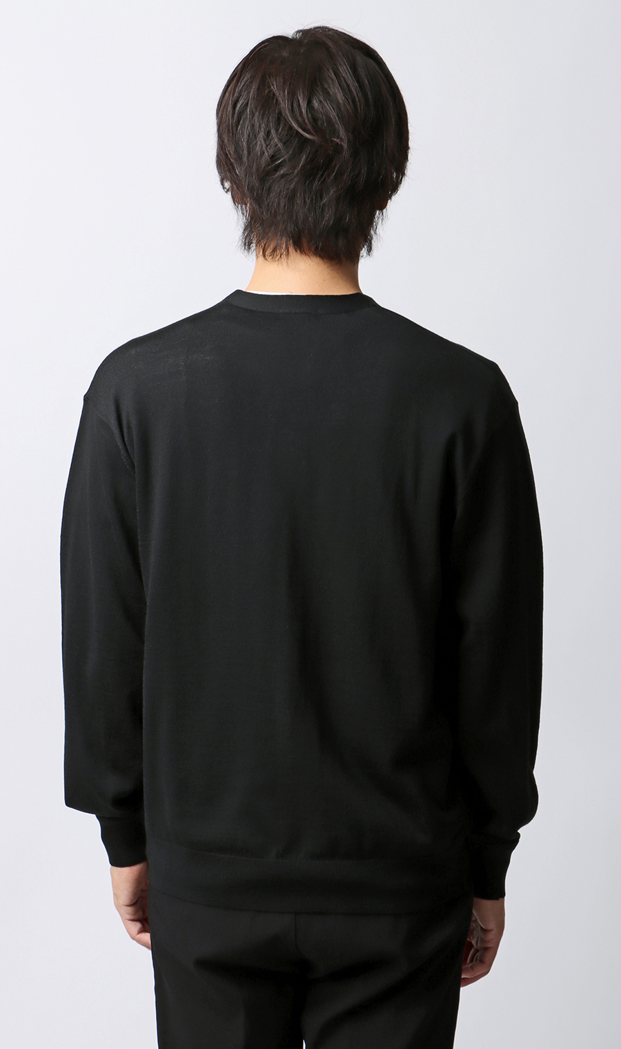 カーディガン【毛玉CLEAR】【＃すごセーター】 ブラック S