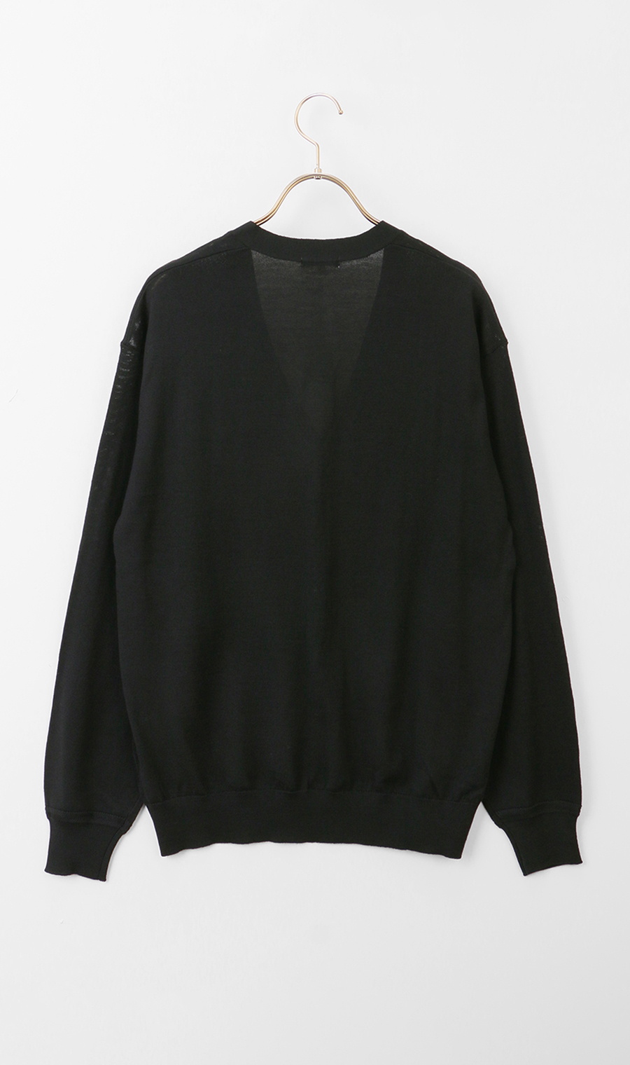 カーディガン【毛玉CLEAR】【＃すごセーター】 ブラック S