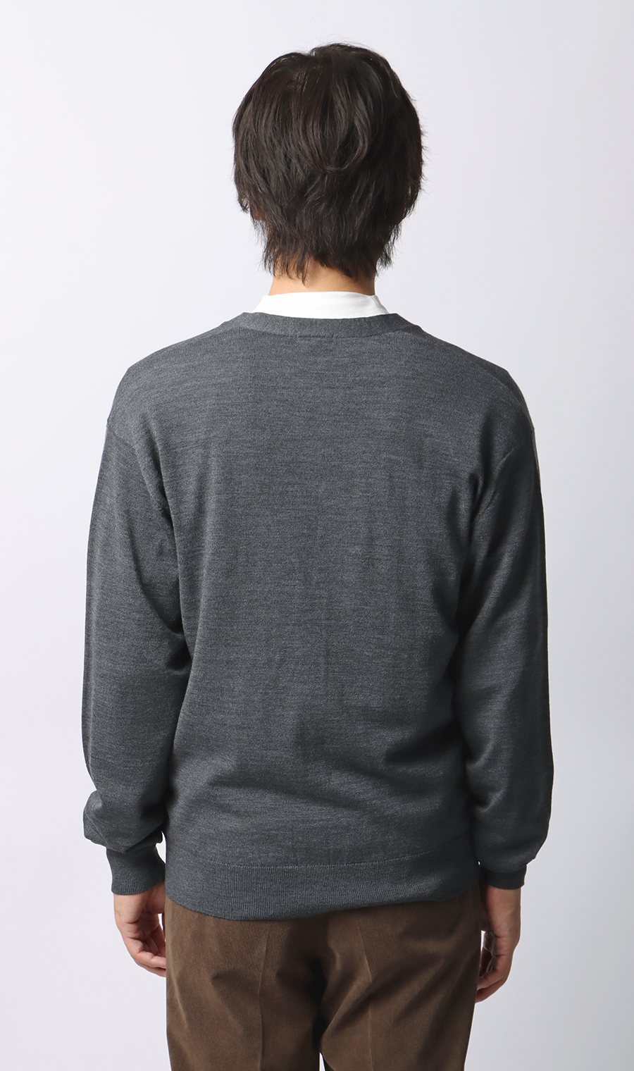 カーディガン【毛玉CLEAR】【＃すごセーター】 グレー S