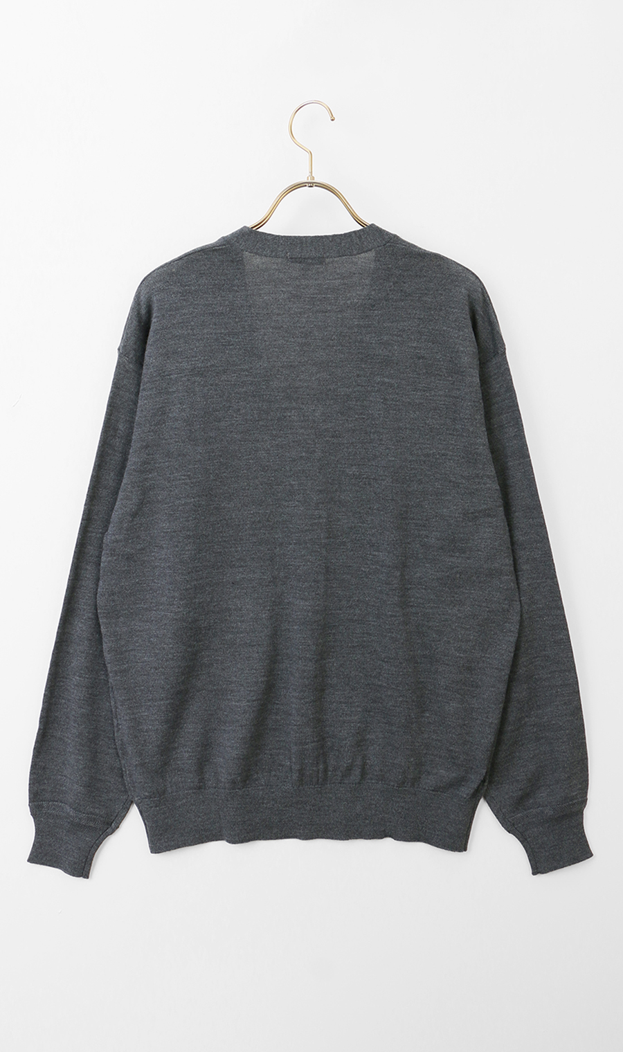 カーディガン【毛玉CLEAR】【＃すごセーター】 グレー S