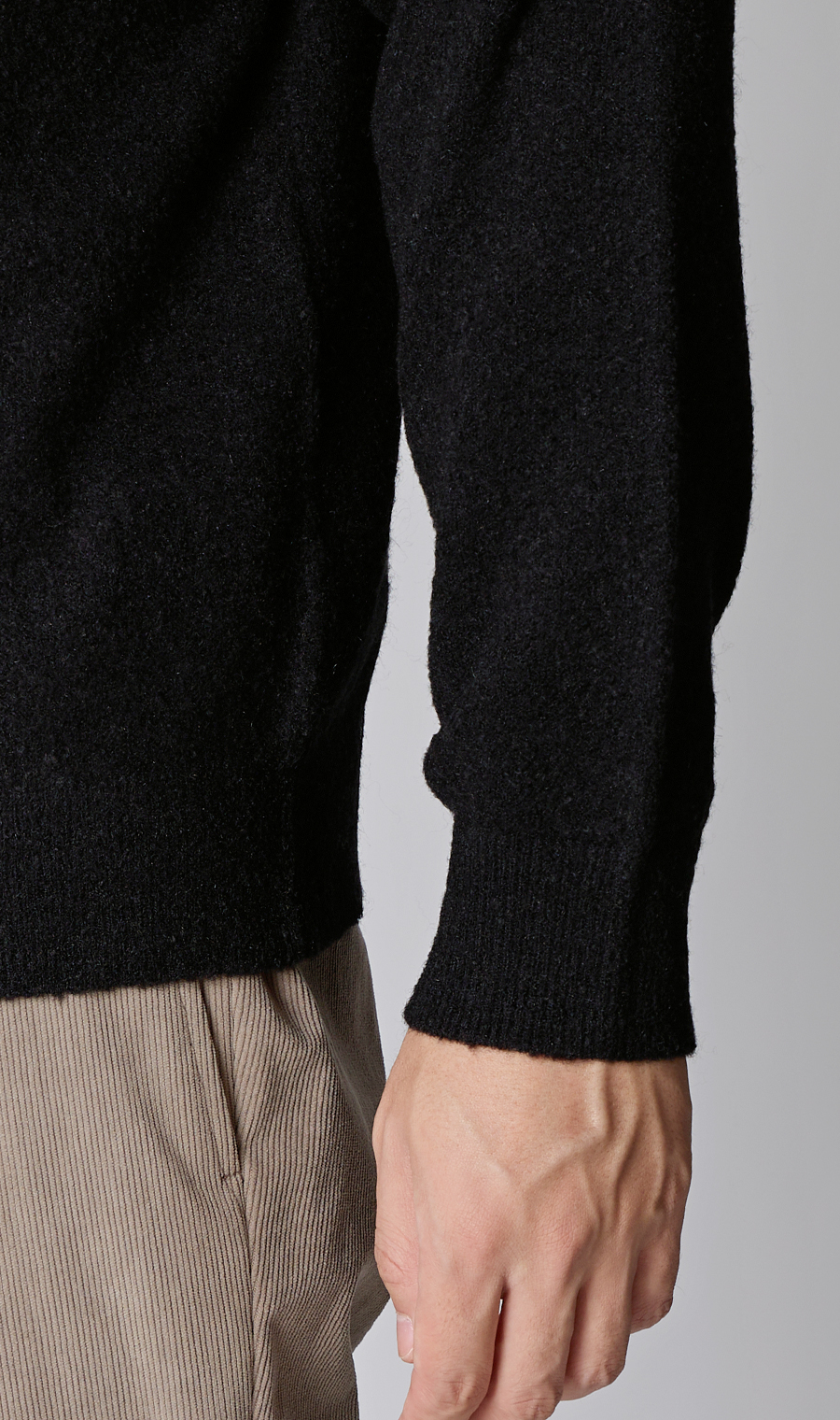 Vネックカーディガン【ブークレヤーン】 ブラック S