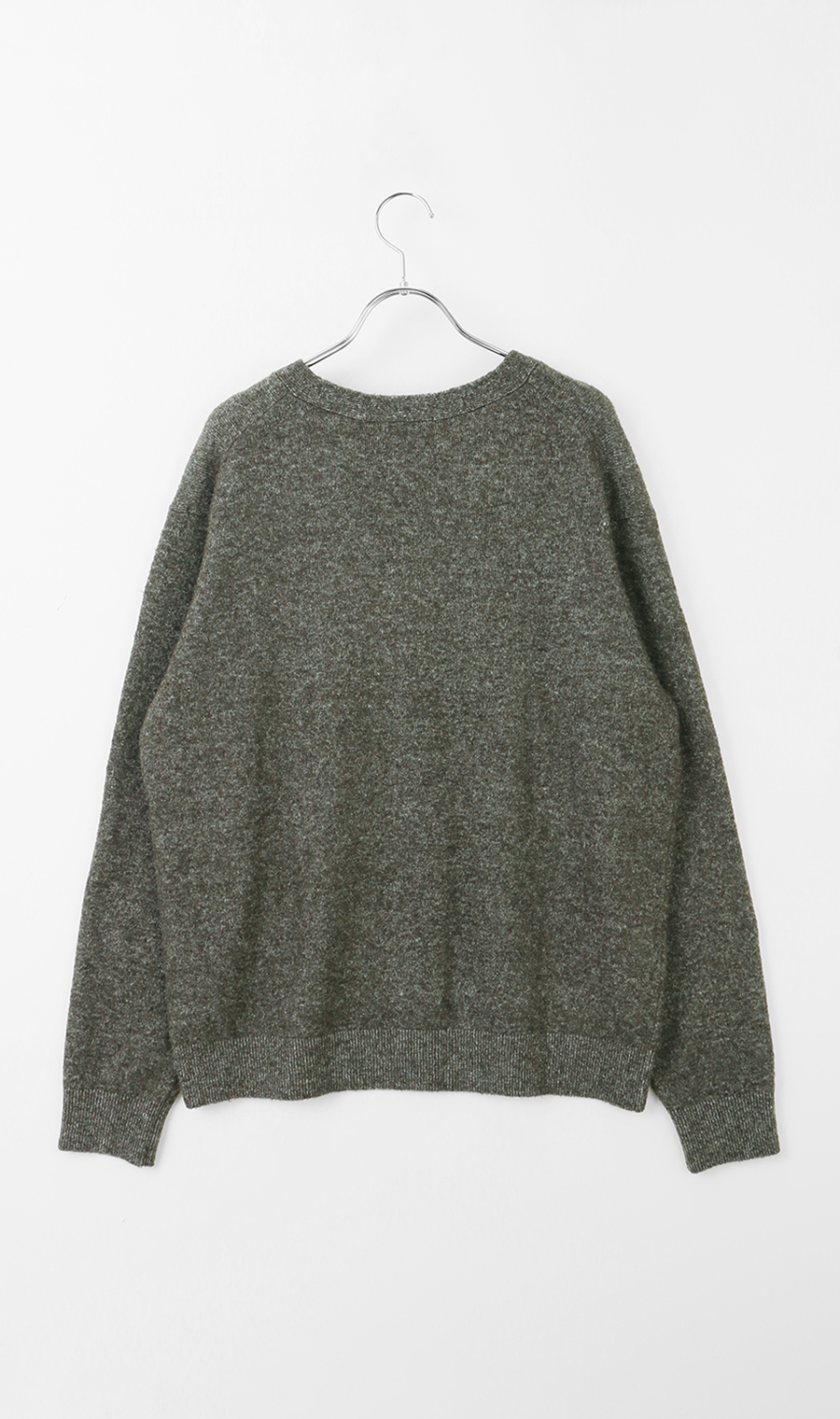 Vネックカーディガン【ブークレヤーン】 カーキ S