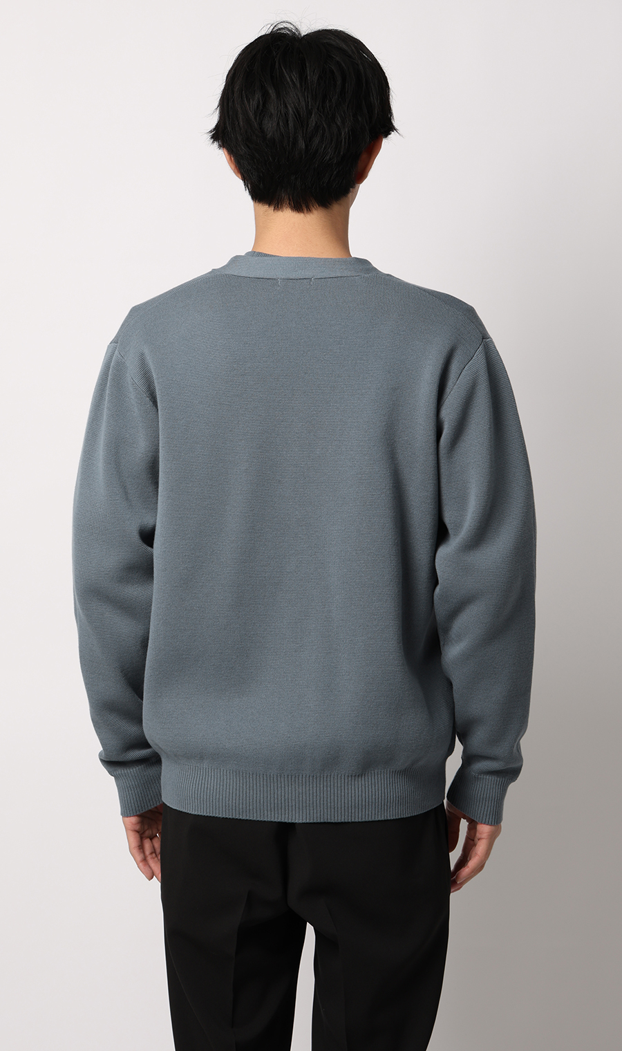 ニットカーディガン【CONTROLα】 ブルー M