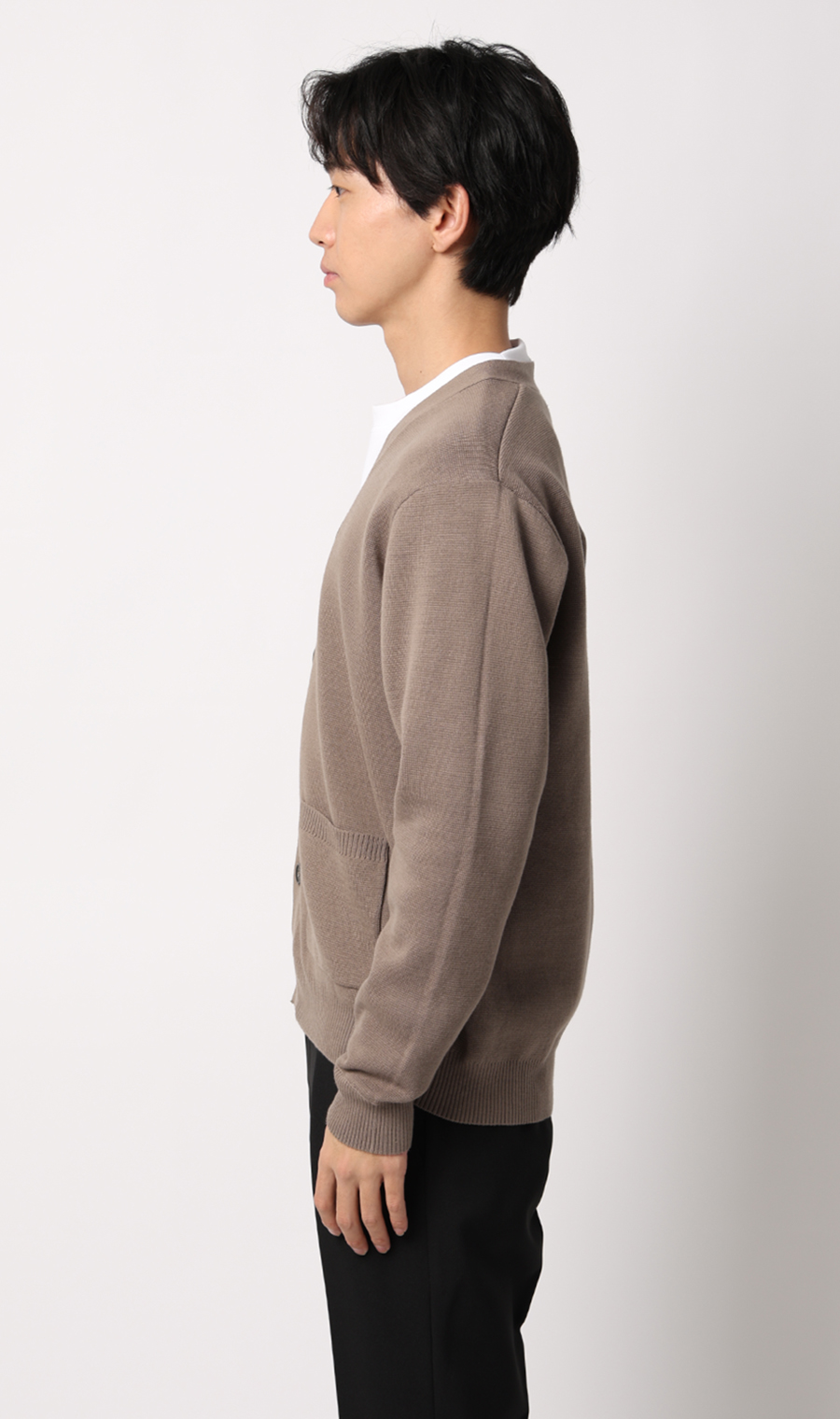 ニットカーディガン【CONTROLα】 モカ M