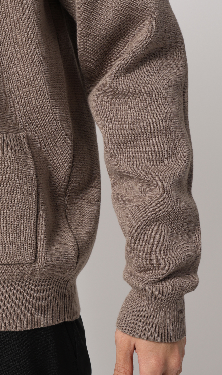 ニットカーディガン【CONTROLα】 モカ M