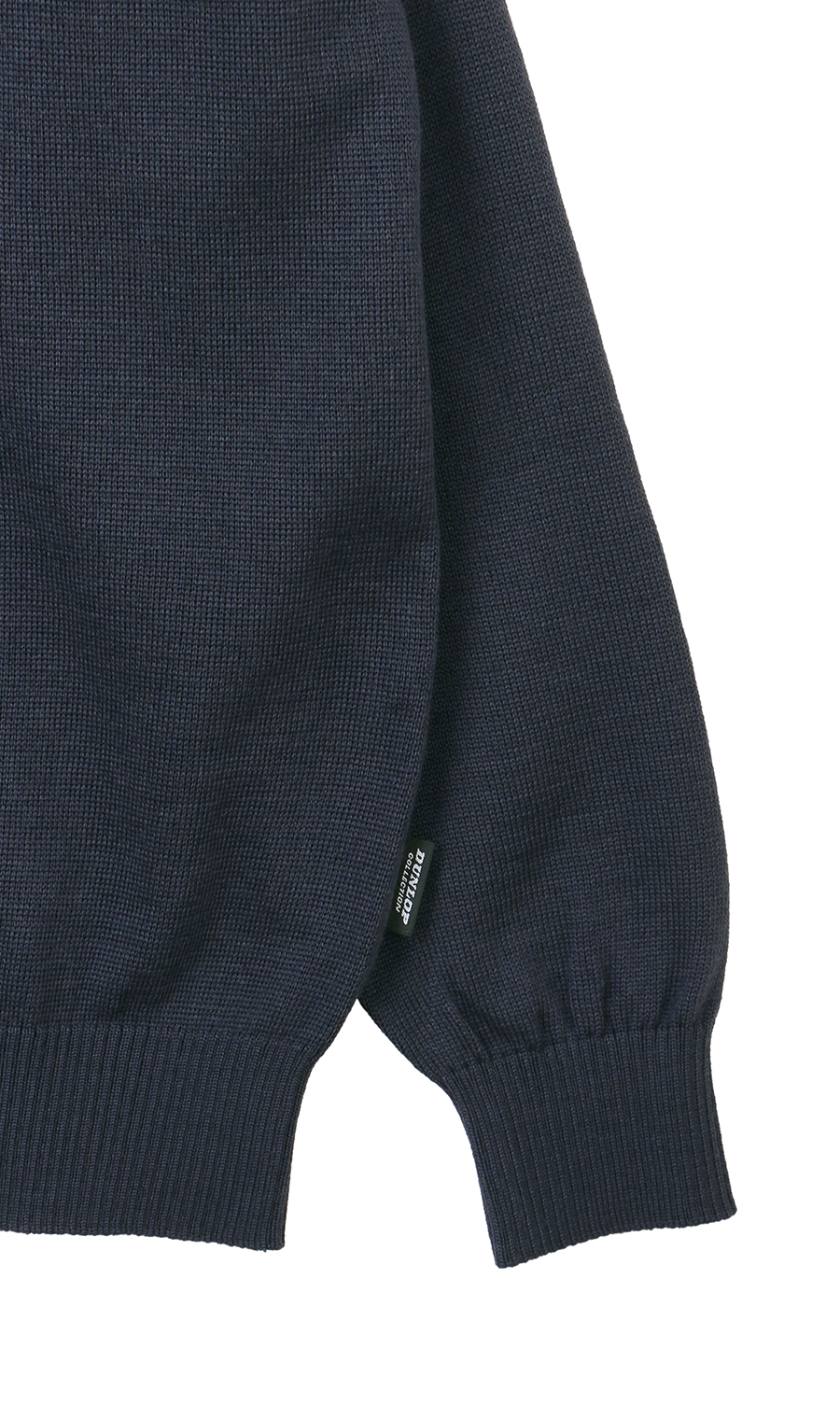 ジャガードカーディガン【日本製】 ネイビー M