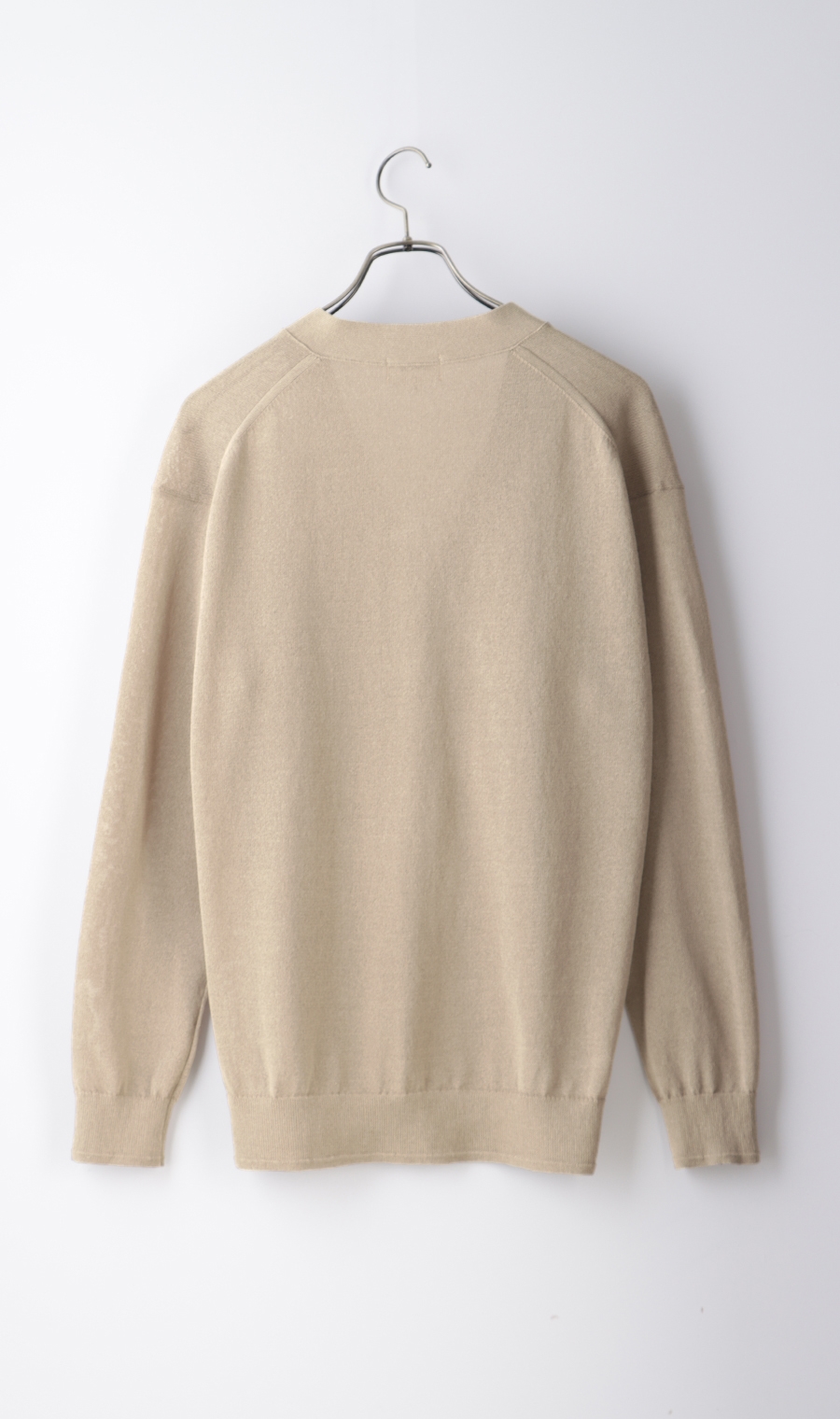 和紙カーディガン《MORLES》 ベージュ LL