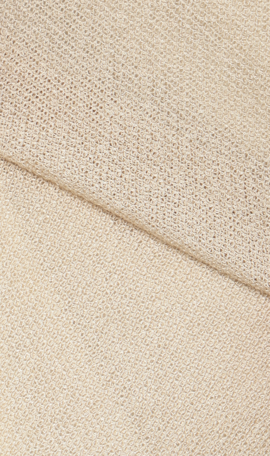 Ｖネックカーディガン【レーヨン混】 ベージュ S