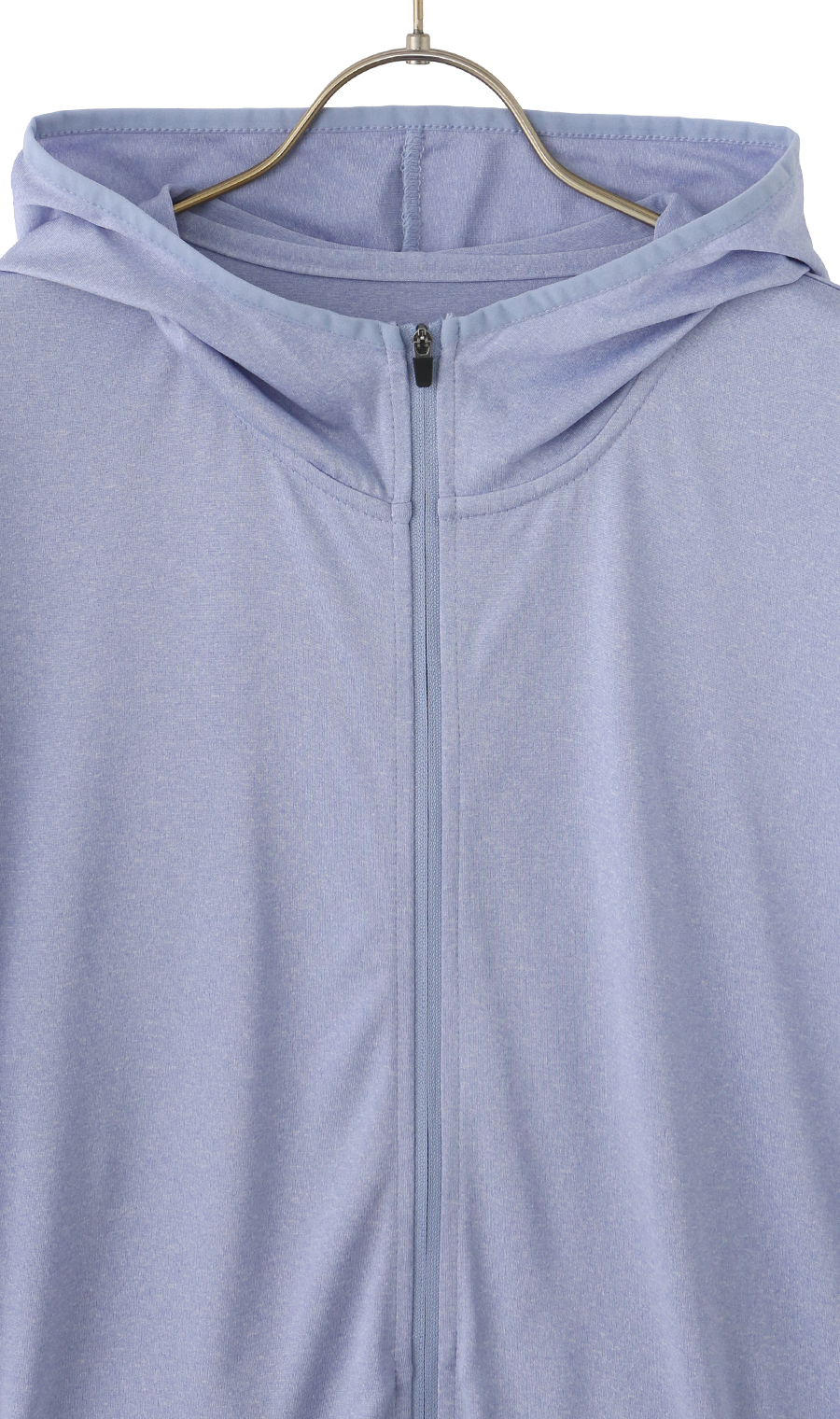 UVカットパーカー【接触冷感】 ブルー S